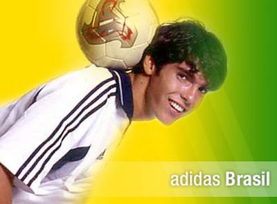 kaka et son ballon au coup